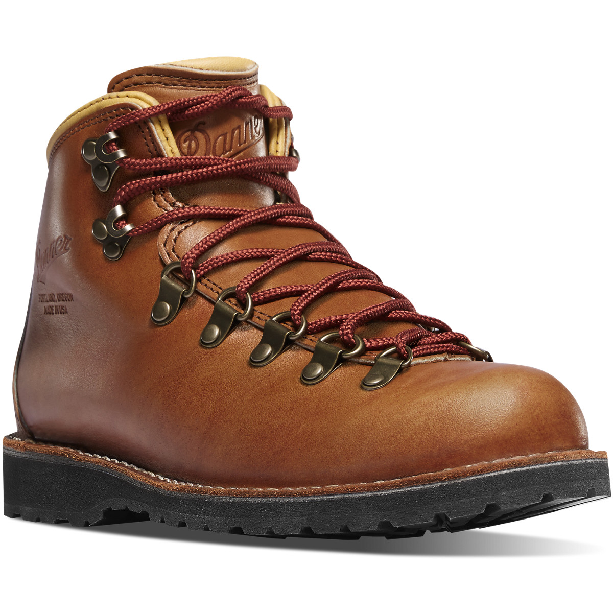 Danner Womens Mountain Pass Hiking Boots Brown - AKE382769